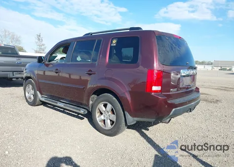 2010 Honda Pilot Ex-L z USA, uszkodzony, nr VIN 5FNYF3H53AB016294